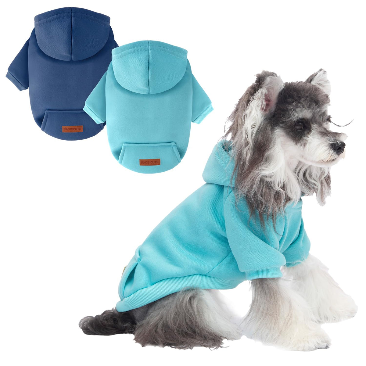 BAOBICUTE dos-pack sudadera con capucha para clima frío, estilo y confort.