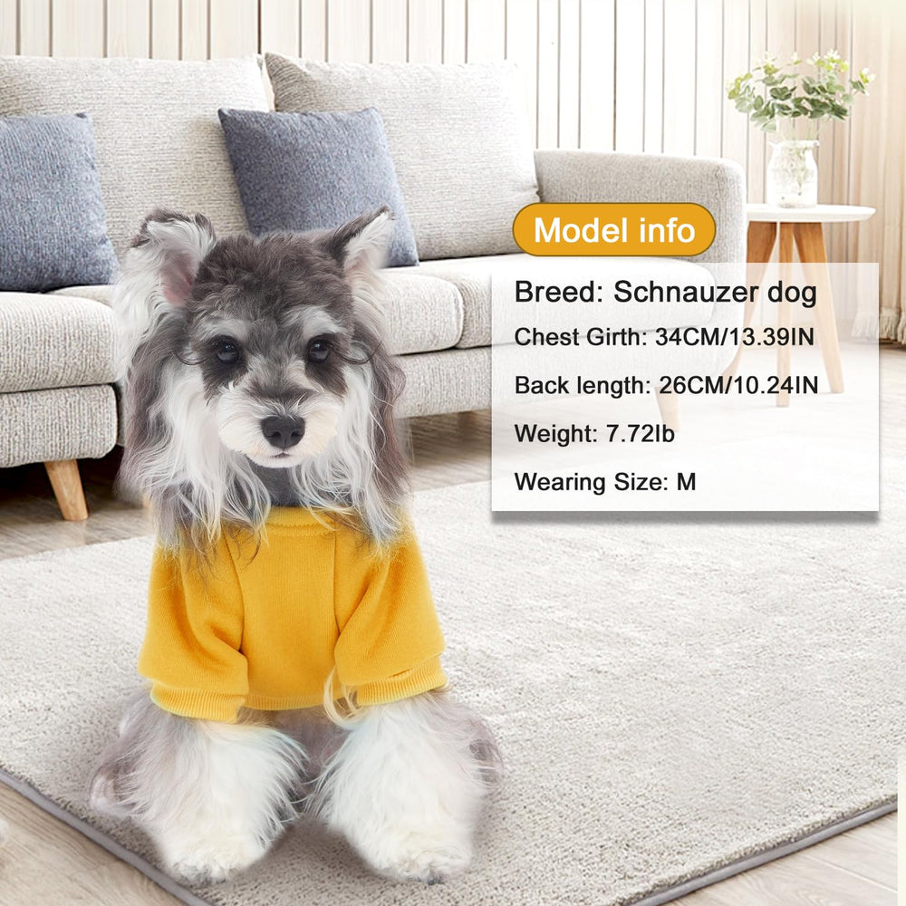 Baobicute sudadera perro capucha, material suave y resistente para aventuras al aire libre.