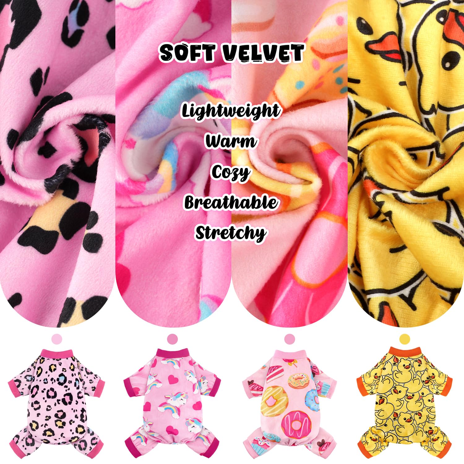 BAOBICUTE pijama para perros con diseño de cerdito, estilo divertido.