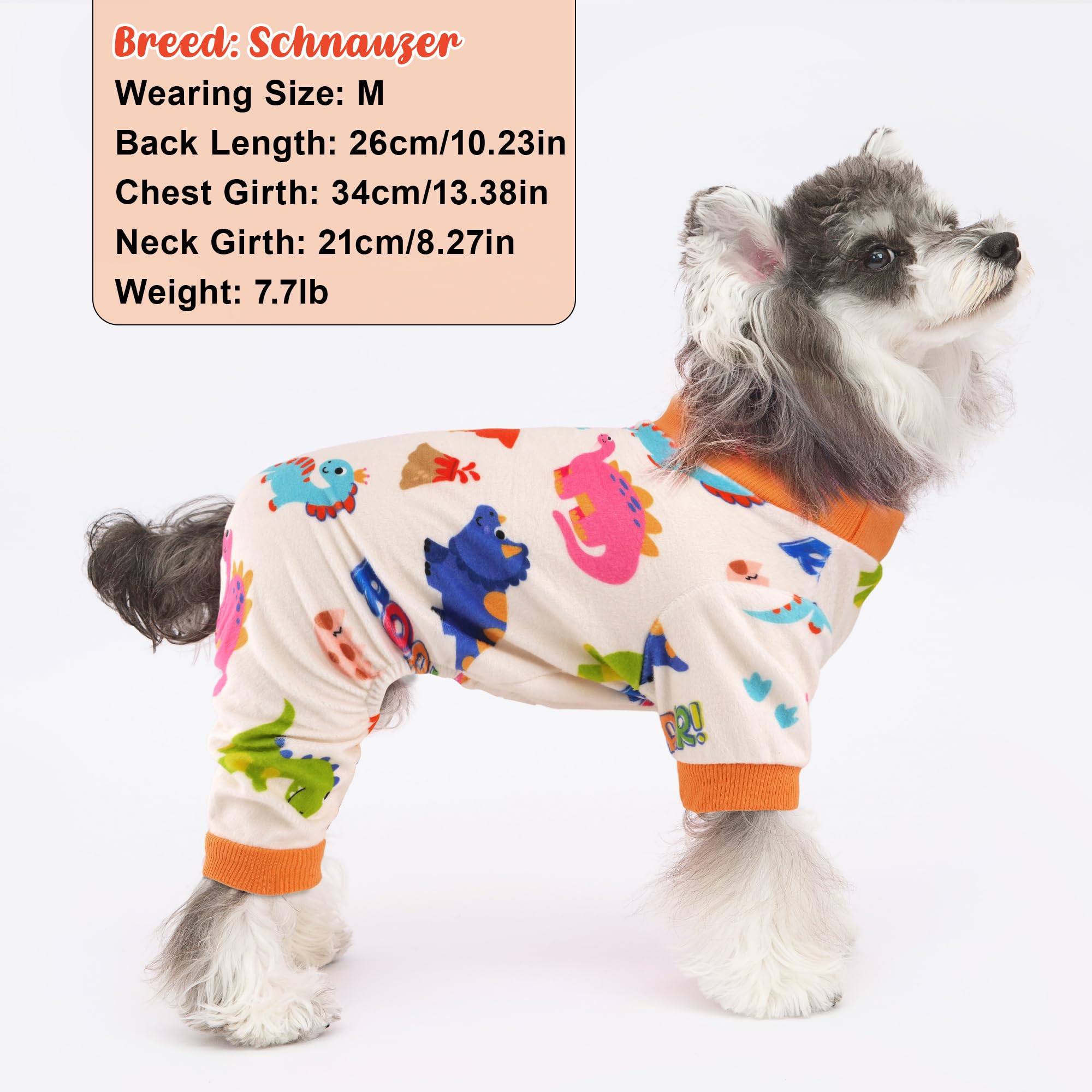 BAOBICUTE pijama para perro con diseño pato, ideal para paseos nocturnos