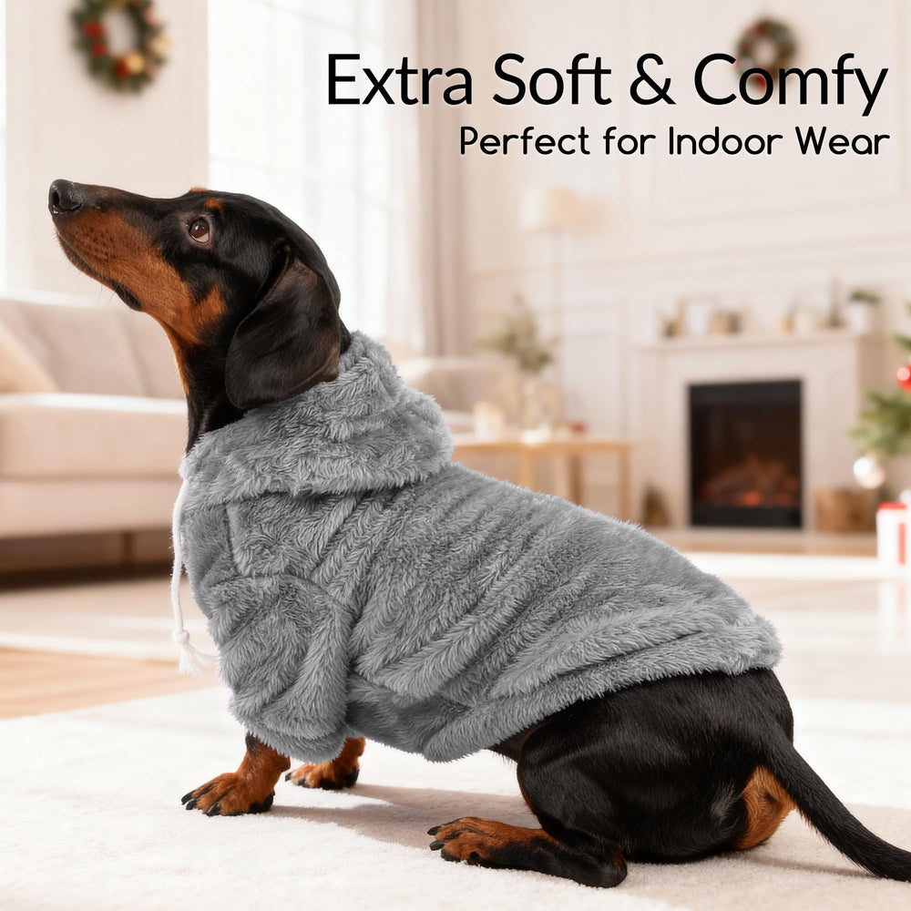 Baobicute regalo navidad para perro, sudadera con capucha elegante.