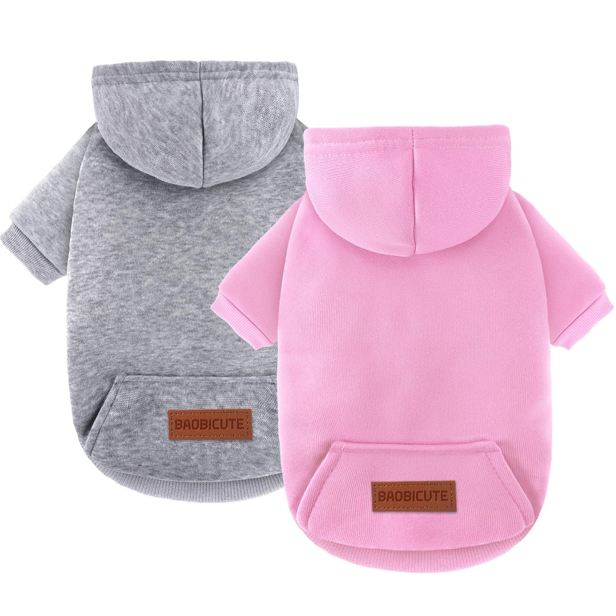 Baobicute sudadera con capucha para perro pequeño, mantiene el calor.