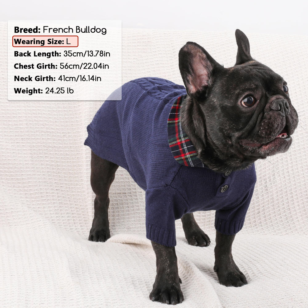 Baobicute sudadera para perro, ajuste por tallas para un mejor fit.