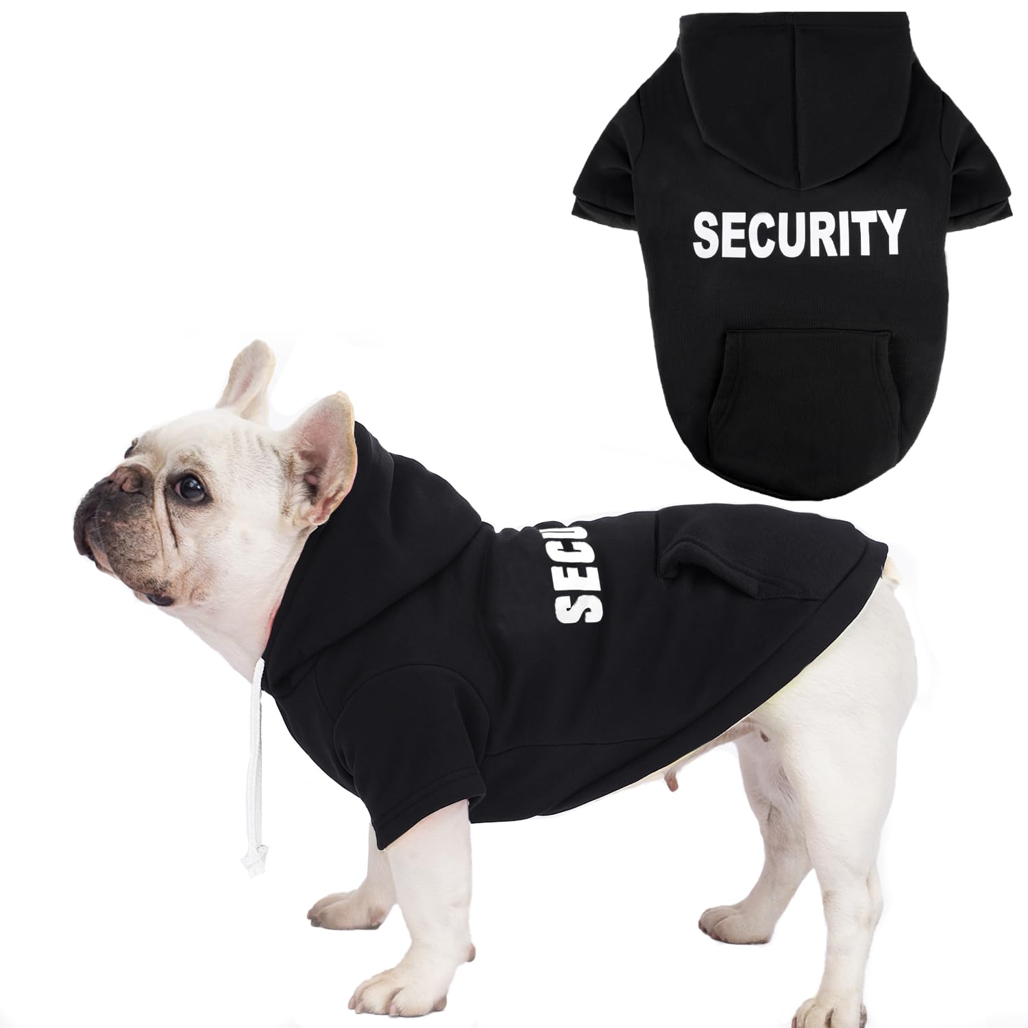 Baobicute sudadera perro basica mediana grande: ajuste cómodo para climas fríos.