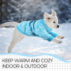 Baobicute sudadera para perro pequeño, espalda cálida para salidas nocturnas.