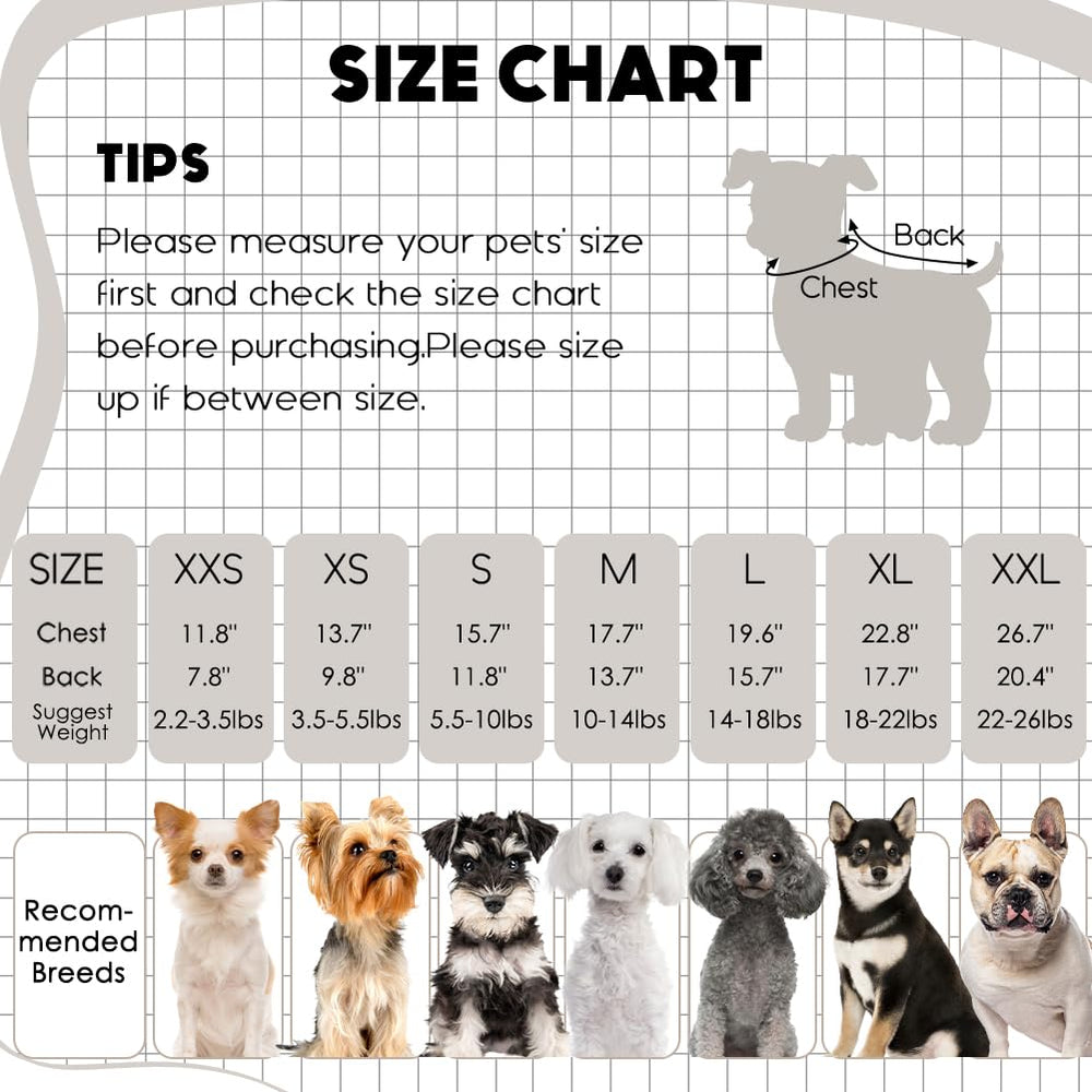 BaobicuteSudadera para perro pequeño, ideal para paseos diarios y días fríos.