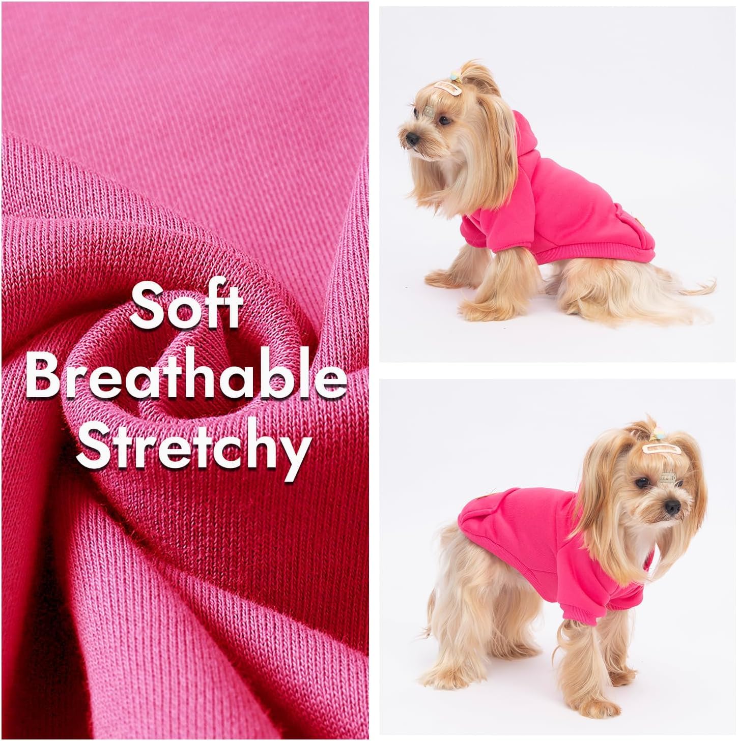 Baobicute sudadera con puños elásticos para ajuste seguro.