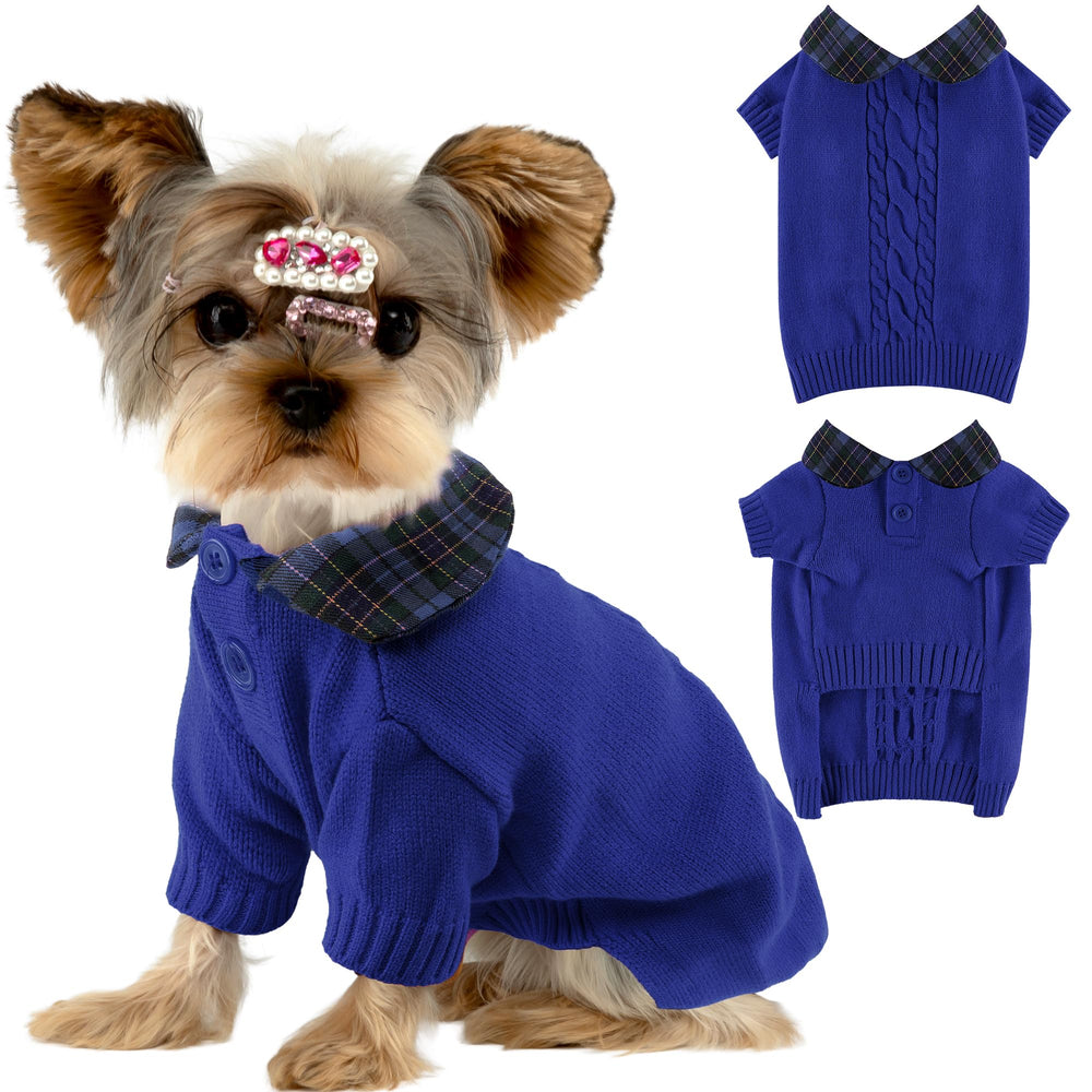 Baobicute sudadera punto suave para perro, sensación suave y ajuste cómodo para paseos.