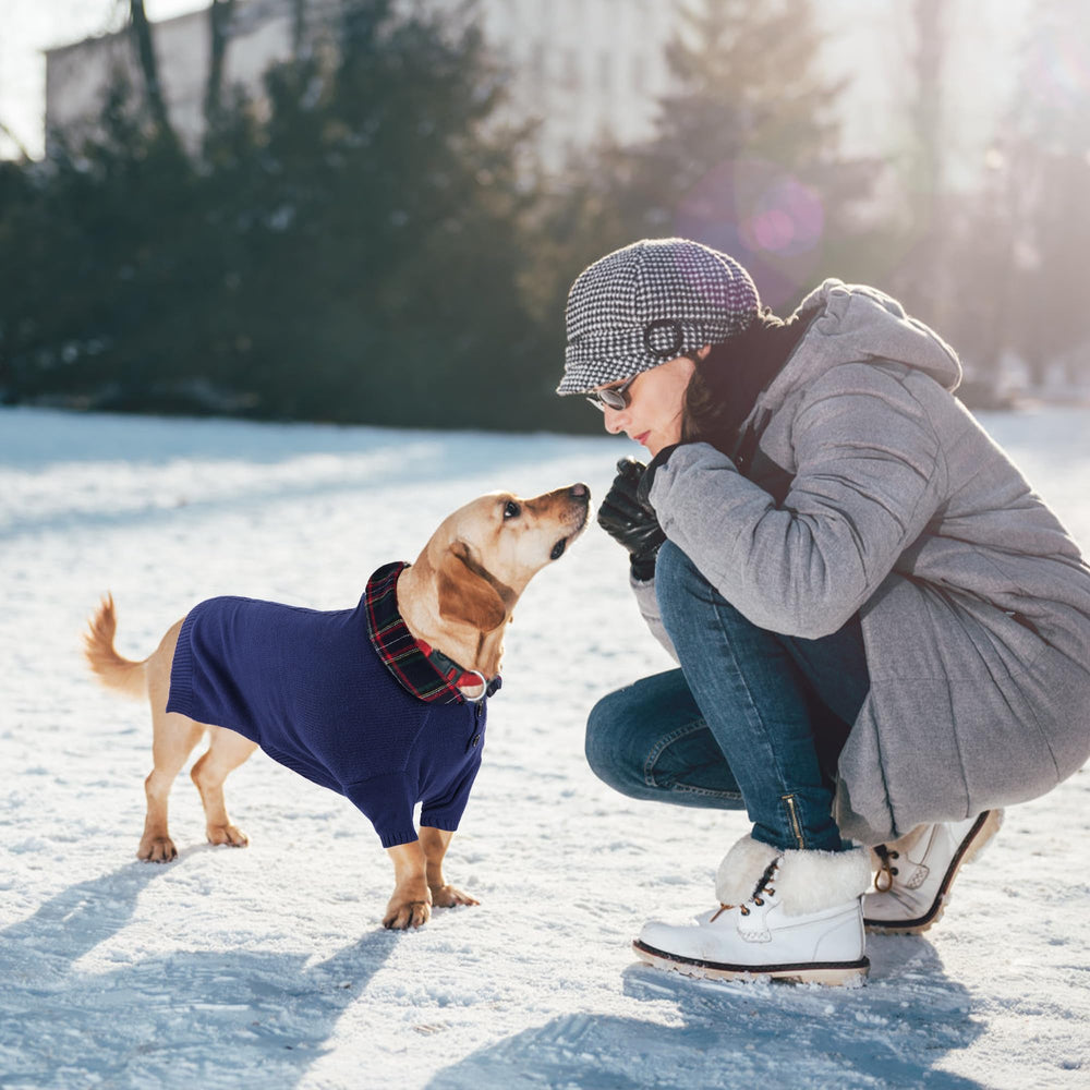 Baobicute suéter cómodo para razas pequeñas y medianas, adecuado para invierno.