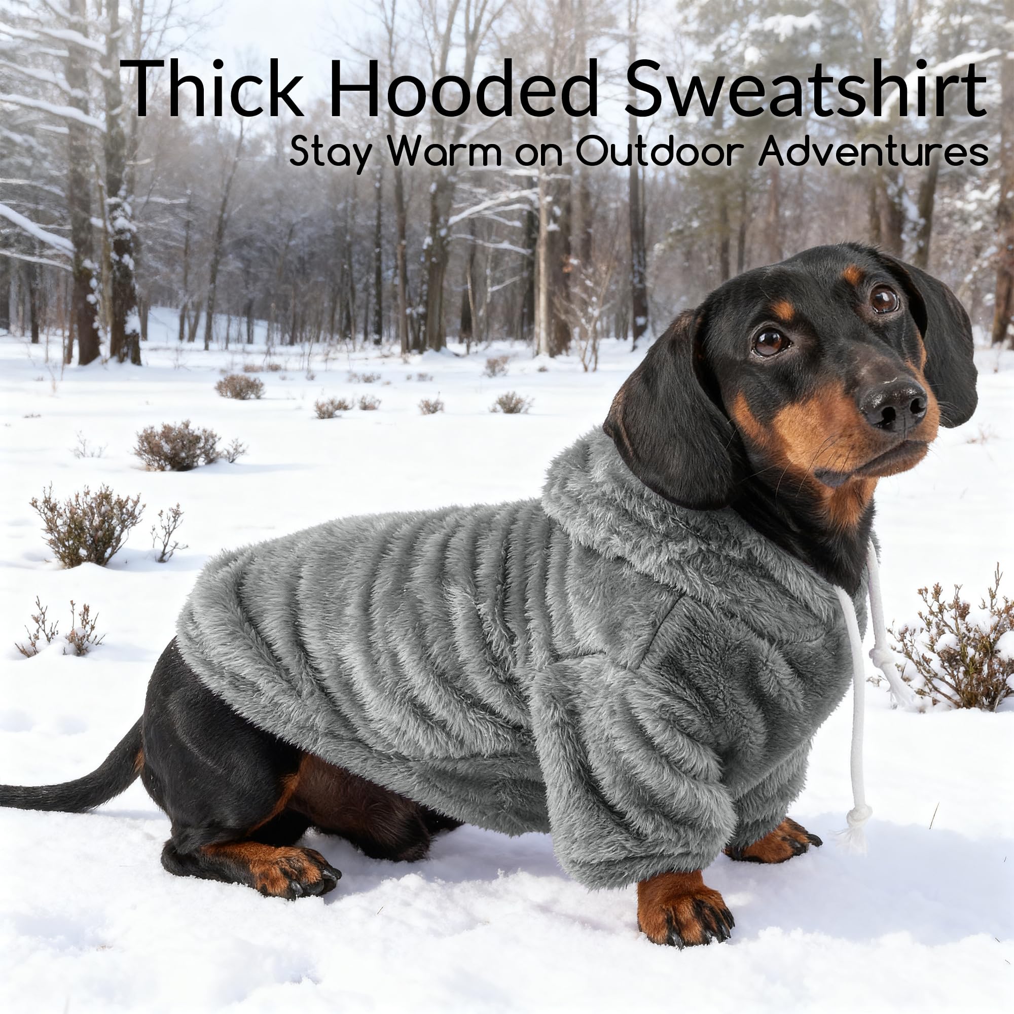 Baobicute sudadera para perro, talla seis, ajuste adecuado para razas grandes.