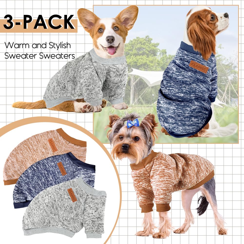 Baobicute trío de suéteres, empaque práctico para regalo y múltiples outfits.