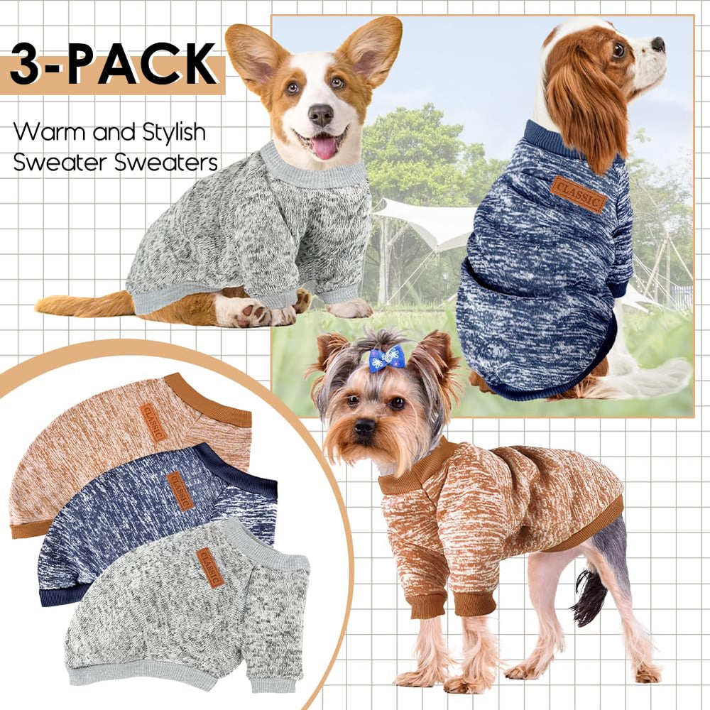 Baobicute trío de suéteres, empaque práctico para regalo y múltiples outfits.