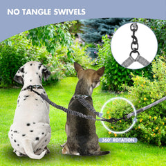 BAOBOTE conector doble splitter facilita caminar con dos perros cómodamente.
