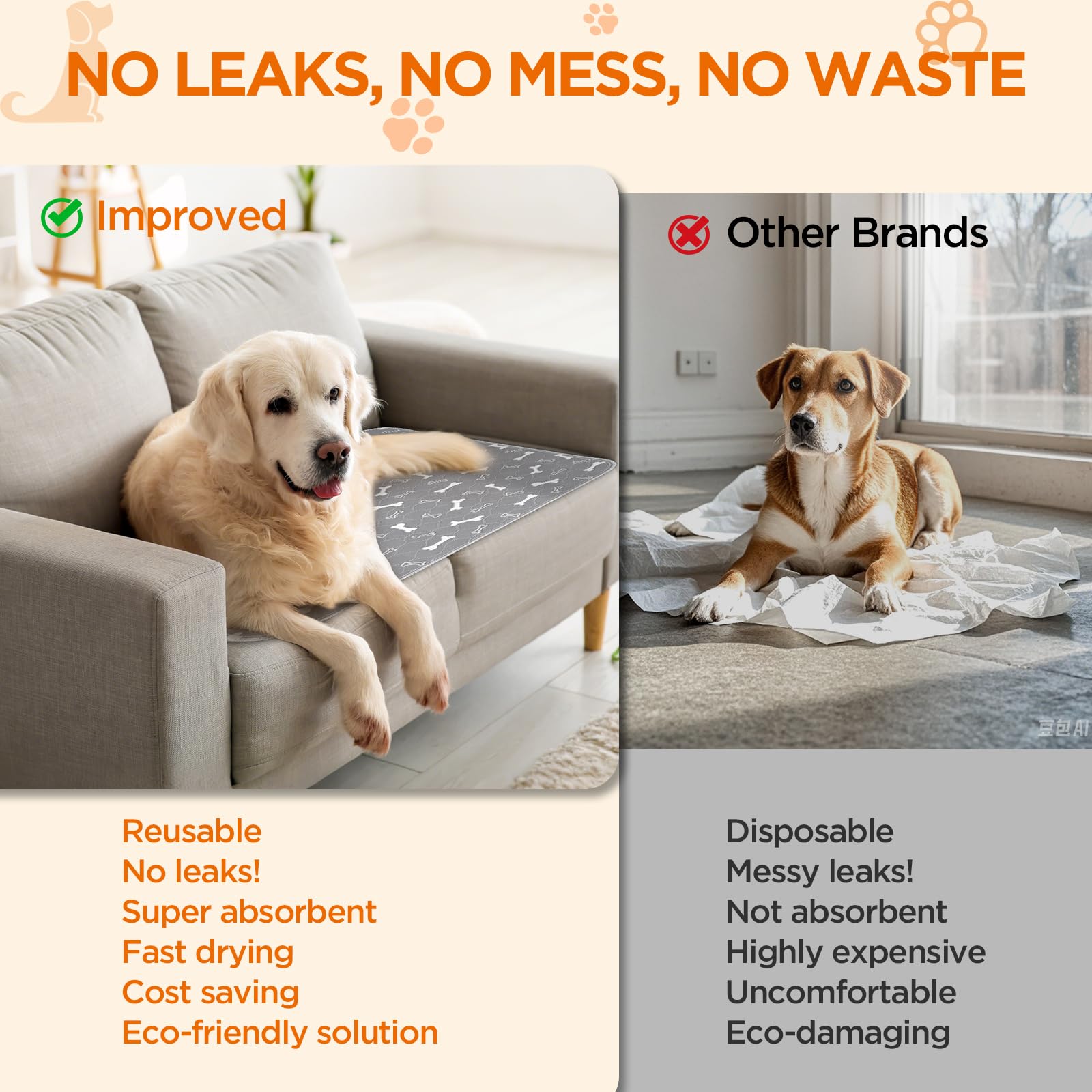 Baodan opciones de tamaño para perros de todas las razas.