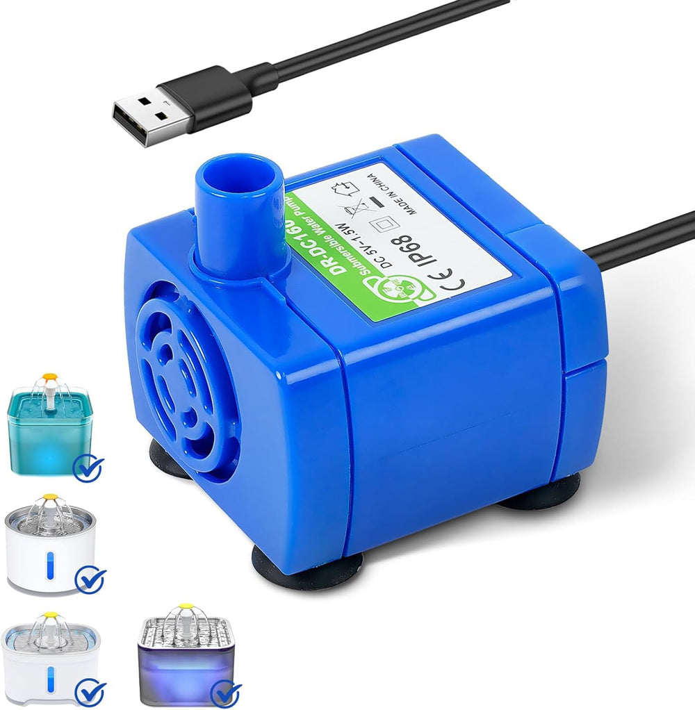 Baofum DR-DC160 bomba sumergible para fuente gato ceramica ofrece flujo estable