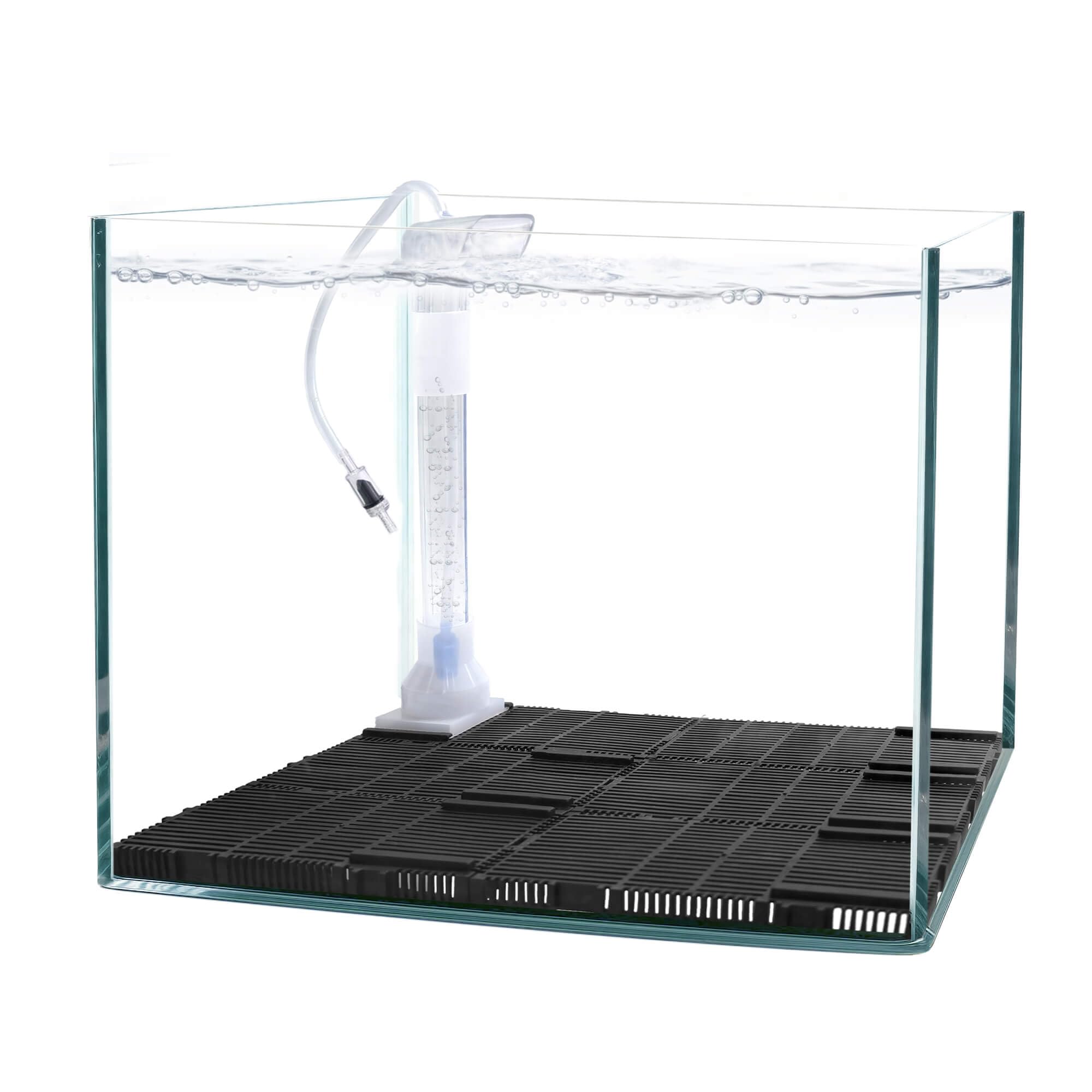 BaoZqua kit filtración subsuelo con 6 placas modulares para acuario claro
