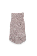 Barefoot Dreams CozyChic Ribbed Pet Sweater cuello y puños ribeteados para ajuste cómodo.