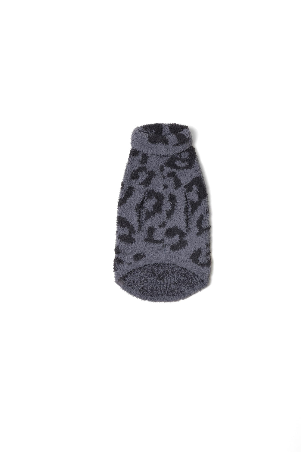 Barefoot Dreams CozyChic suéter para mascotas, color Graphite-Carbon, elegante para salidas diarias.