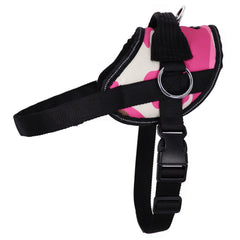 Arnés Bark Appeal Pink Camo con ajuste preciso para comodidad diaria.