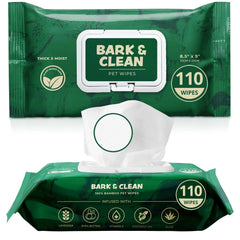 Bark & Clean, empaque de toallitas para perros para uso rápido y limpio