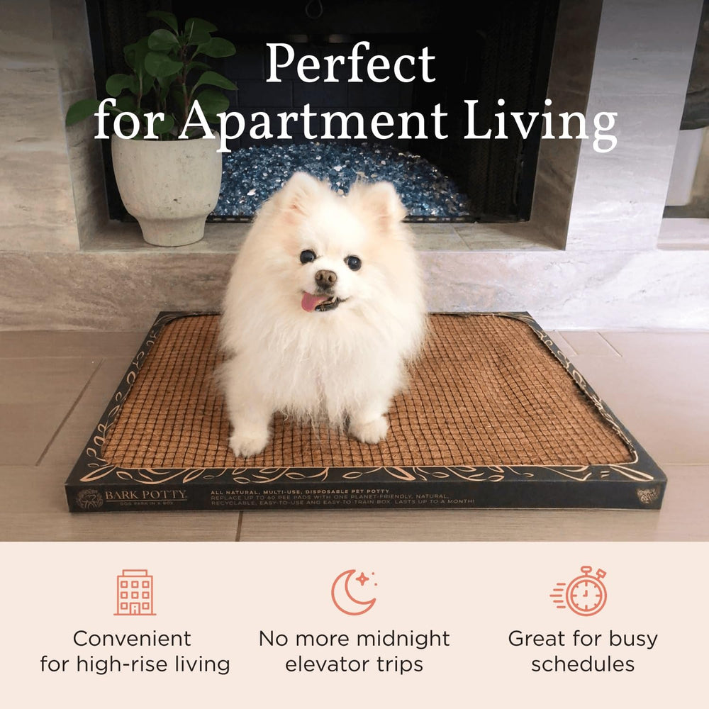 Bark Potty reutilizable: alternativa ecológica a las almohadillas desechables para perros.