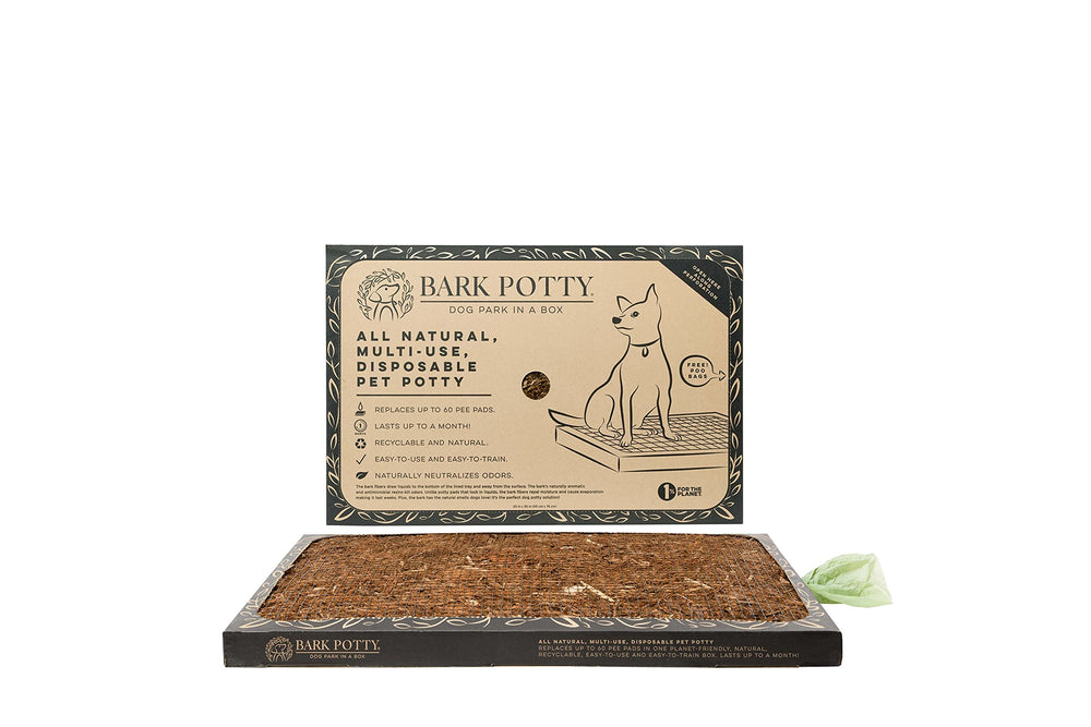 Bark Potty Bandeja de entrenamiento para perros grande, uso interior o exterior