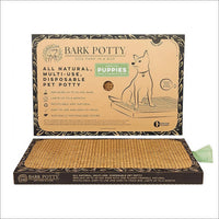 Bark Potty entrenamiento cachorros: superficie segura para morder y aprender a usar el potty.