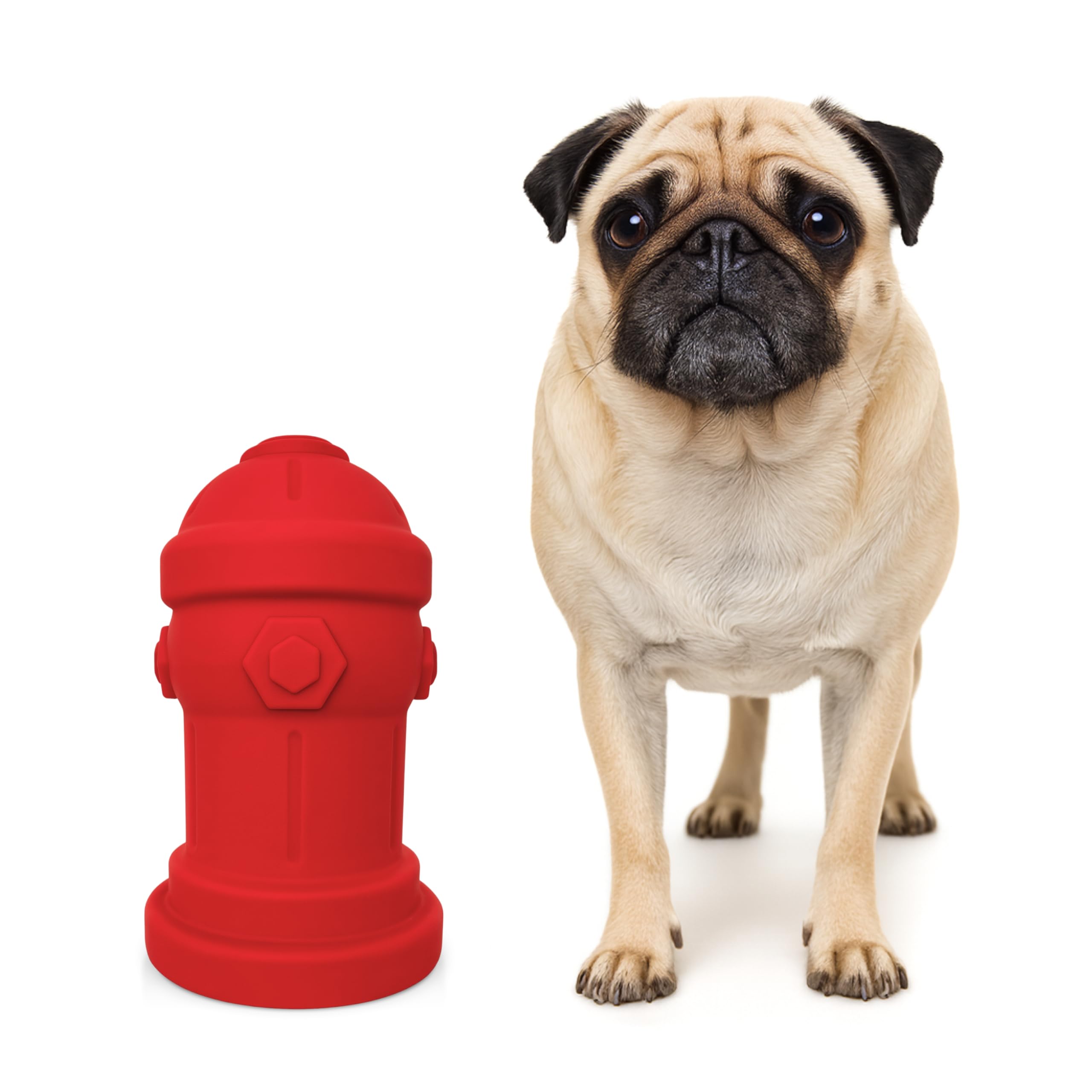 Bark Potty hidrante para perros pequeños, textura de silicona suave para entrenamiento cómodo.