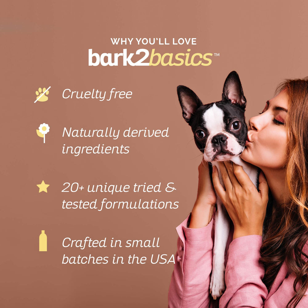 Bark2Basics champú concentración 16-1: máximo rendimiento por litro.