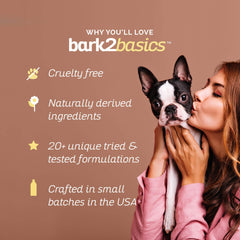 Bark2Basics champú concentración 16-1: máximo rendimiento por litro.