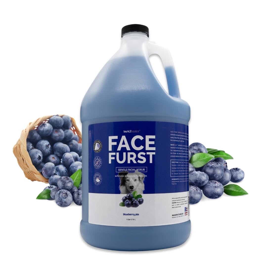 Bark2Basics Face Furst Scrub enfocado en zona facial, exfoliación suave.