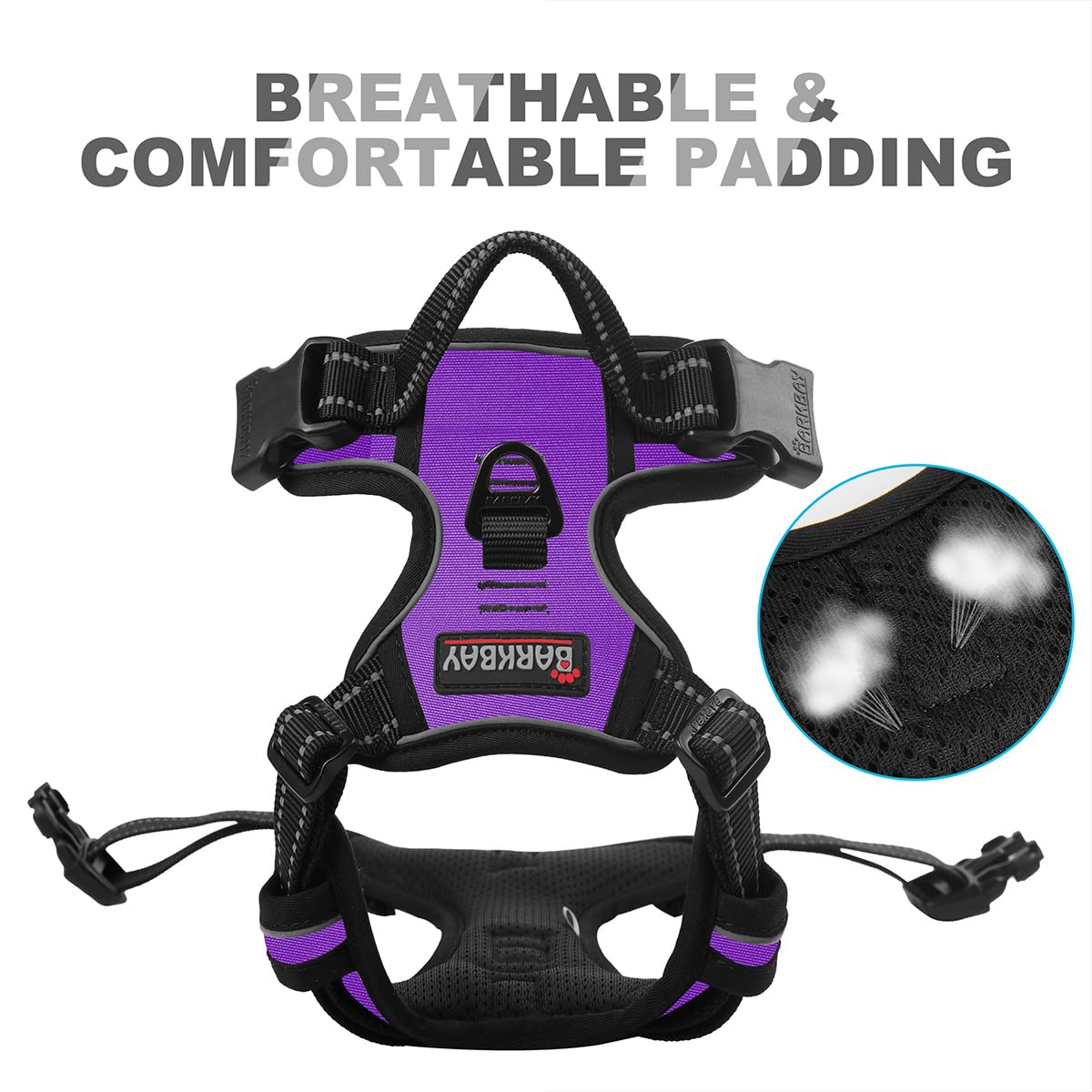 BARKBAY acolchado anti rozaduras para caminatas largas