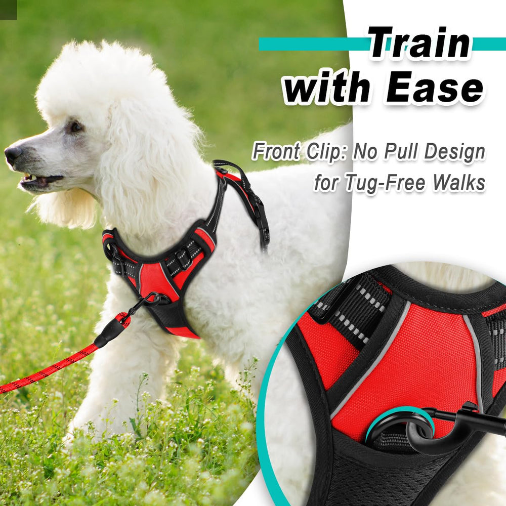 BARKBAY arnés ajuste seguro para perros pequeños durante caminatas