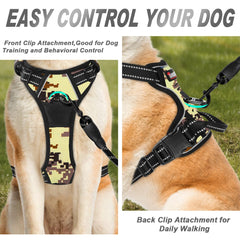 BARKBAY arnés perro ajuste 4 puntos para ajuste personalizado