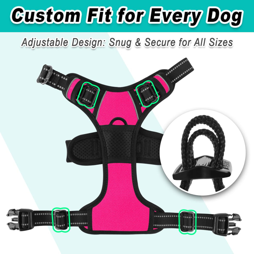 Arnés Barkbay para entrenamiento y caminatas con guía frontal