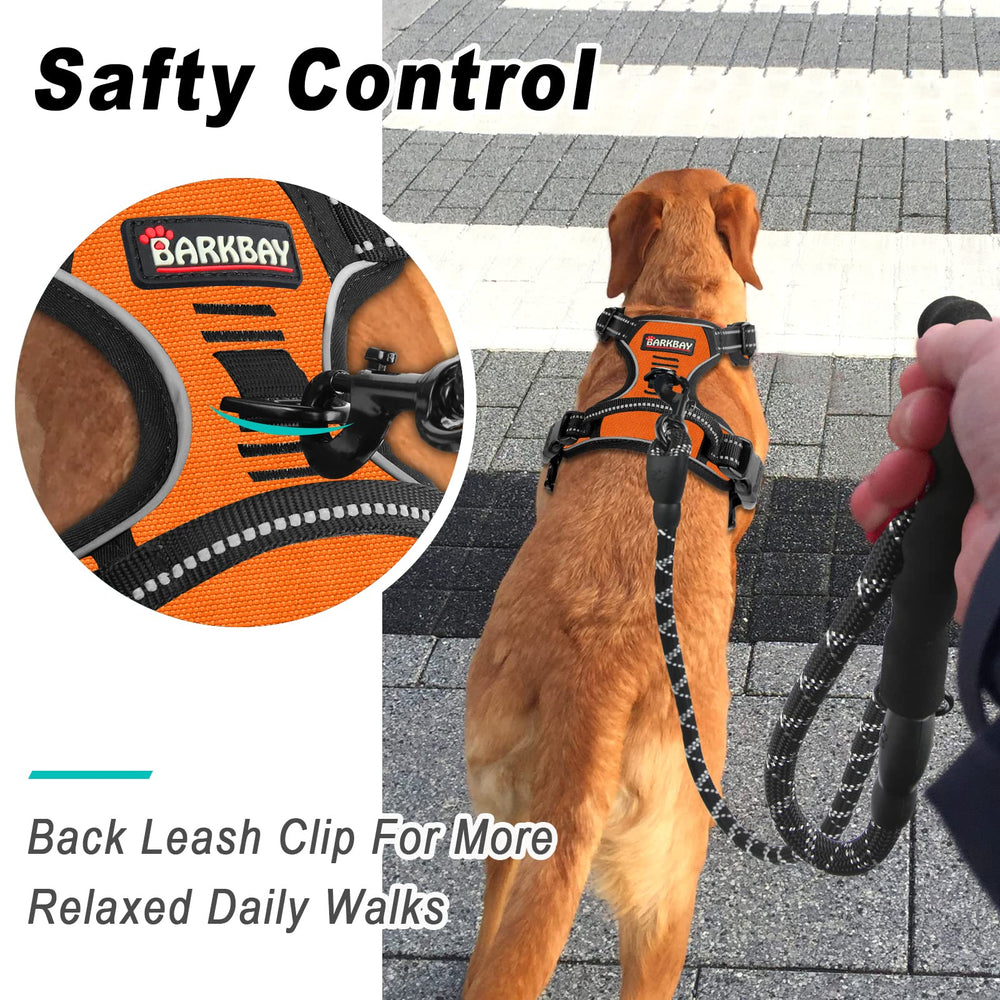 Arnés BarkBay para paseos con control mejorado y entrenamiento.