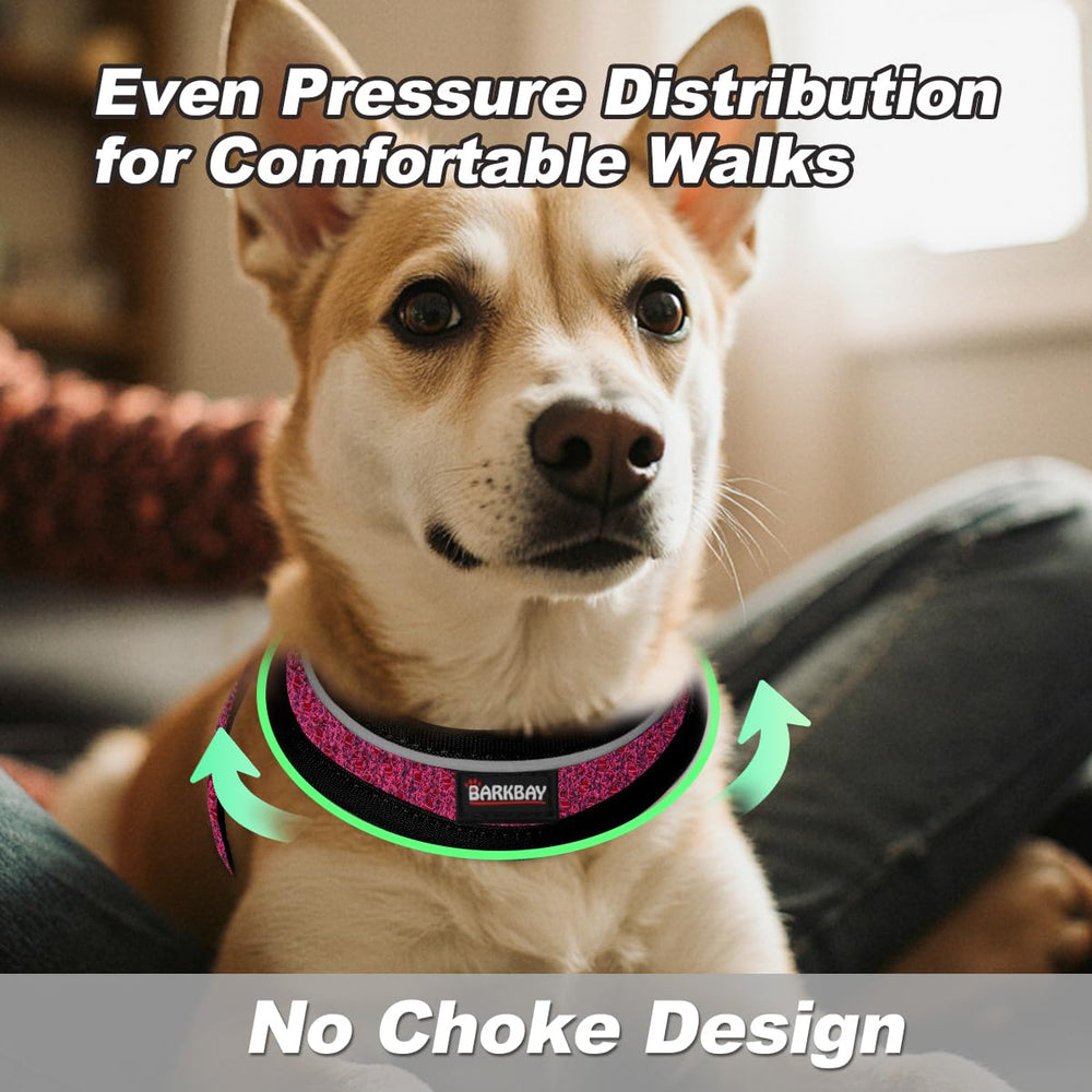 BARKBAY arnés con triple seguridad, ofrece control estable durante caminar.