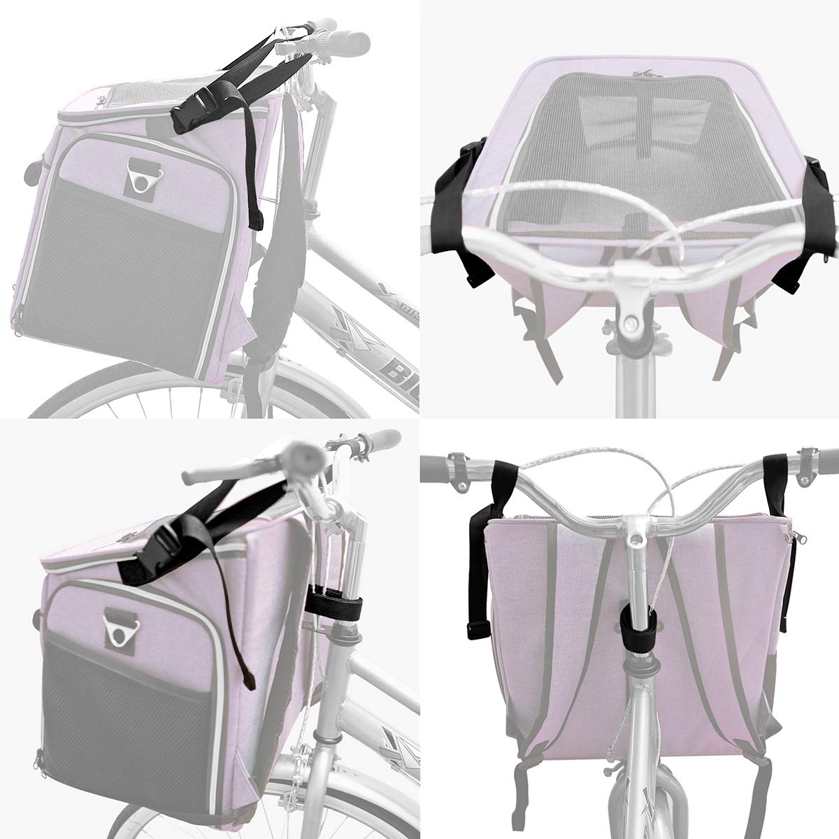 barkbay canasto bici perro tamaño pequeño: perfecto para mascotas pequeñas.