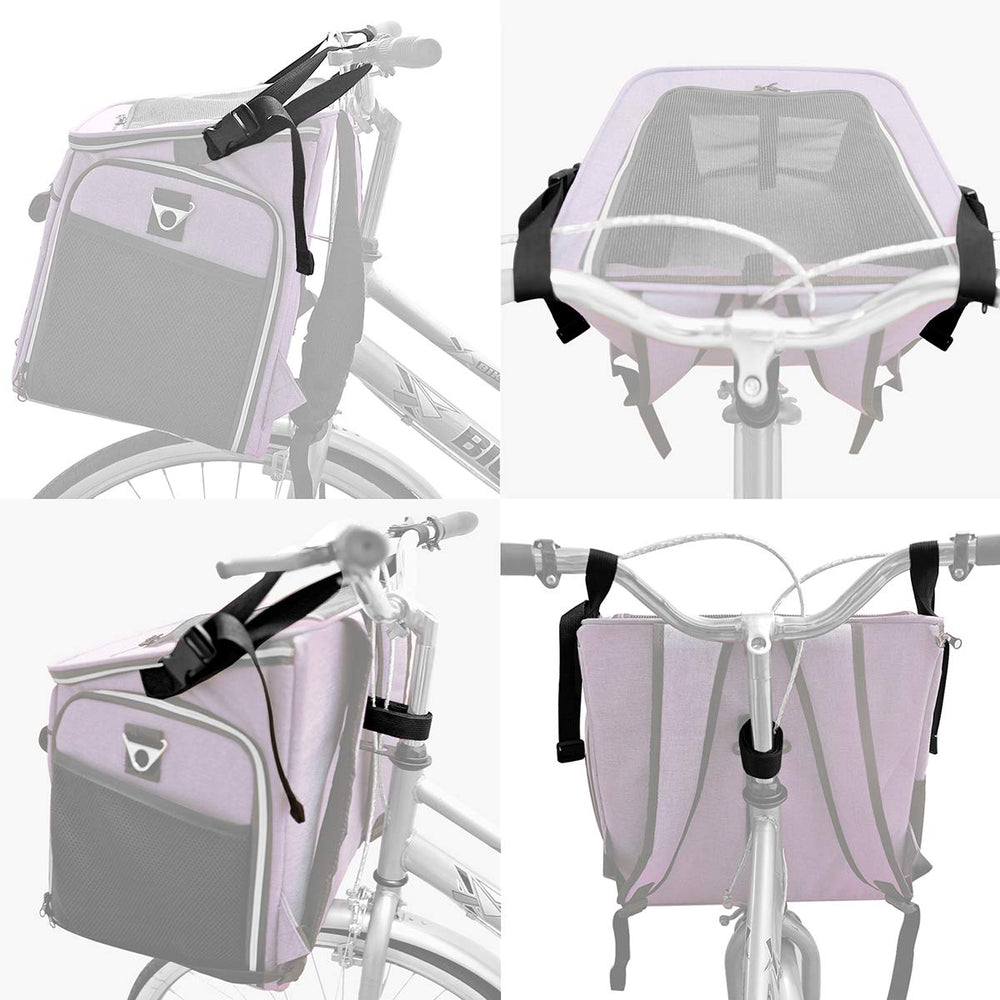 barkbay canasto bici perro tamaño pequeño: perfecto para mascotas pequeñas.