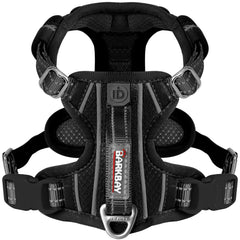 BARKBAY arnés sin tirón negro XS para paseos estables.