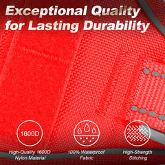 BARKBAY sistema MOLLE con parches de servicio para accesorios.