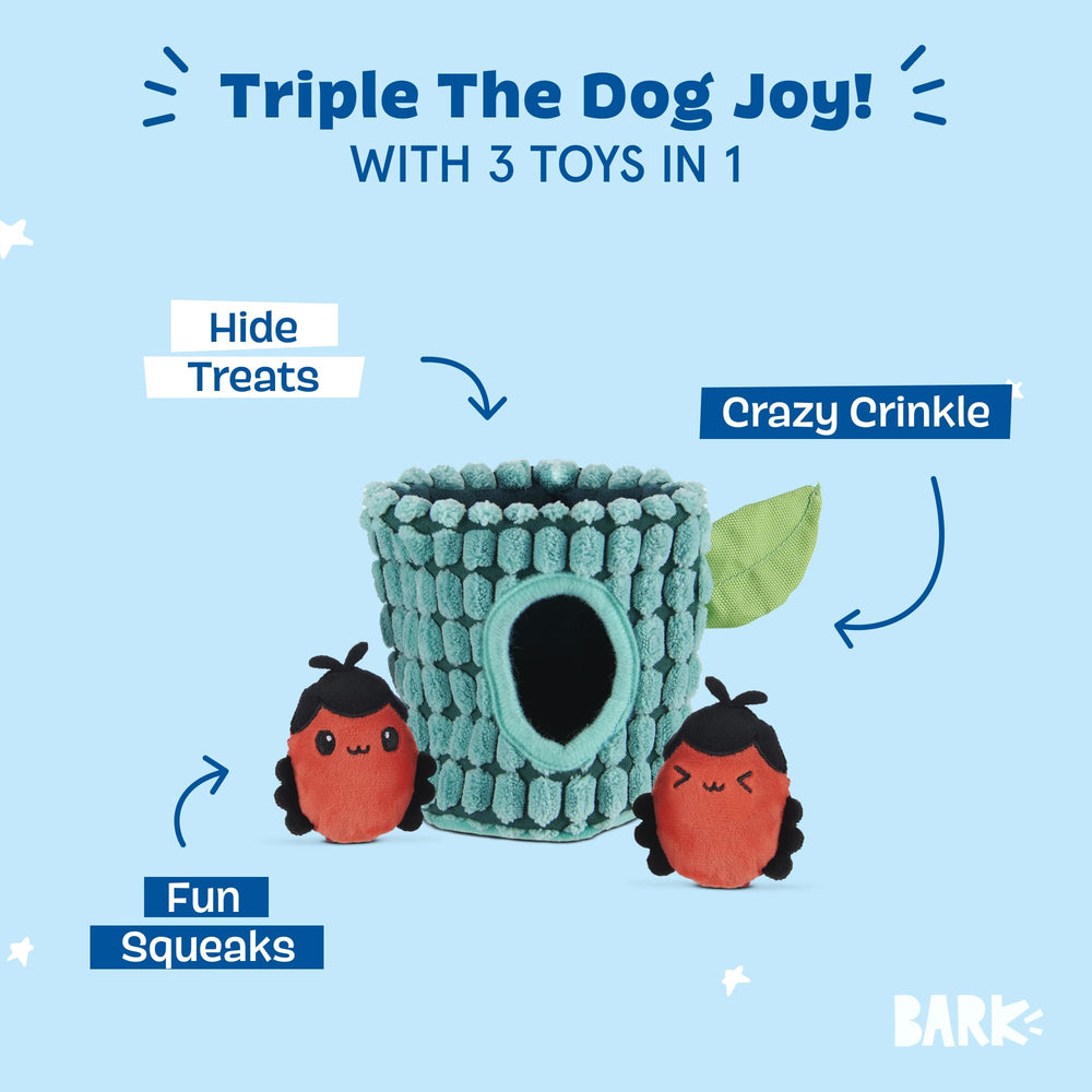 BarkBox Bao y Bab, cordón reforzado para juego de tira, resistencia para sesiones de fuerza.