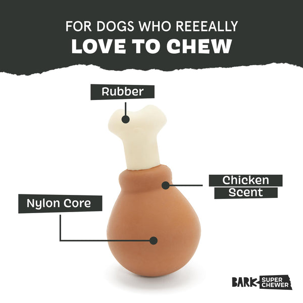 Barkbox núcleo de nylon duro para mordedores exigentes
