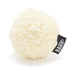 Juguete BarkBox Potato 2-en-1, exterior peluche duradero para masticar perros grandes.