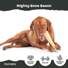 BarkBox Super Chewer: diseño apto para cachorros y perros adultos.