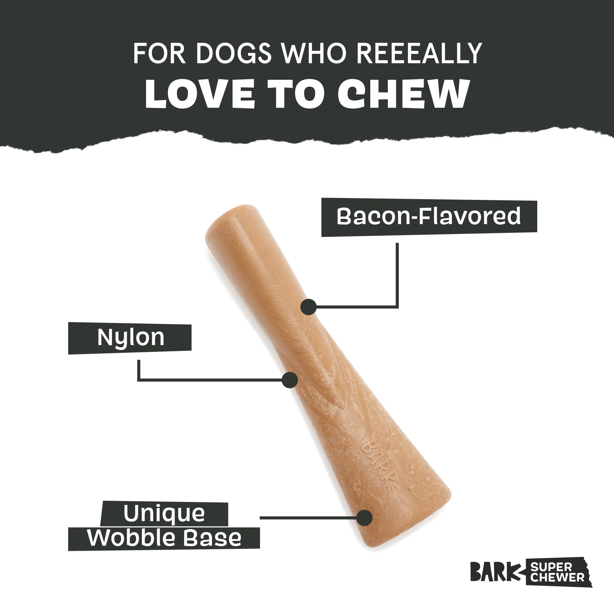 BarkBox Super Chewer: texturas estimulantes para juego prolongado y limpio.