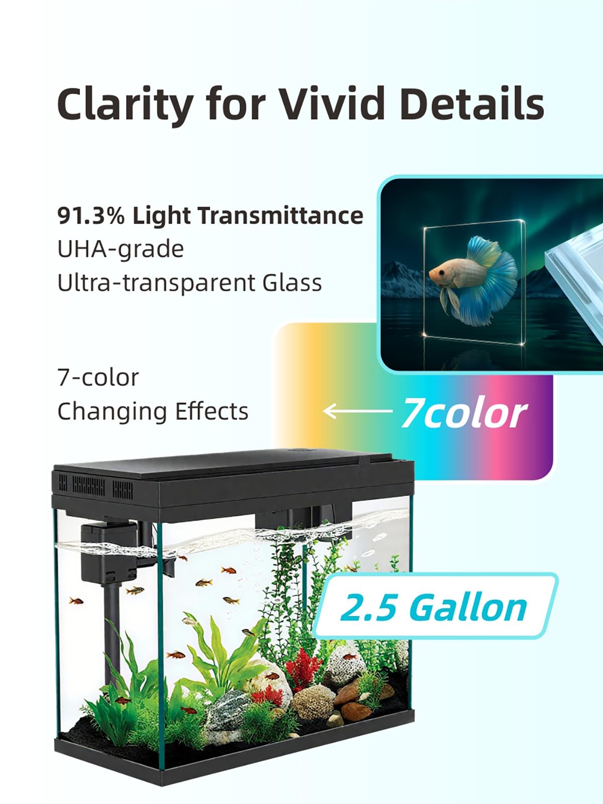 BarkBuddy iluminación 7 colores: atmósferas vibrantes para ver movimientos.