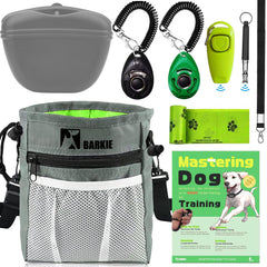 BARKIE kit entrenamiento para perros, bolsa de premios integrada para refuerzo positivo al exterior.