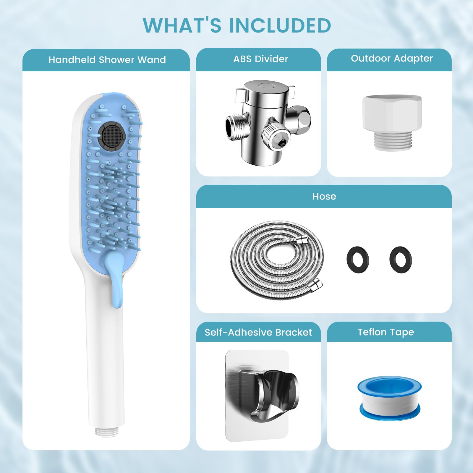 Soporte adhesivo Barkitty para ubicar el accesorio junto al área de baño.