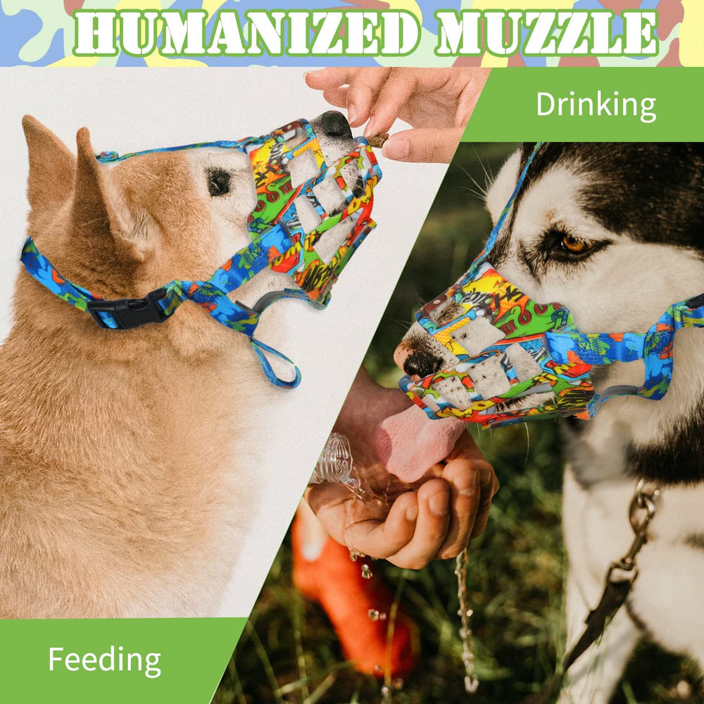 BARKLESS bozal cesta silicona para uso diario, perfecto para paseos y entrenamiento.
